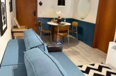 Apartamento com 1 dormitório para alugar, 47 m² por r$ 3.074,00/mês - vila nova - blumenau/sc