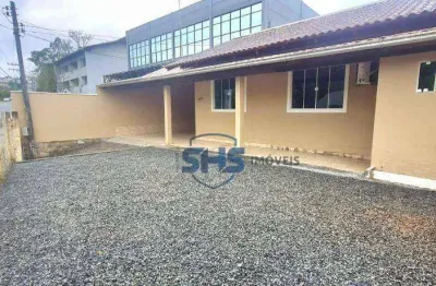 Casa com 2 dormitórios para alugar, 125 m² por r$ 2.553,52/mês - salto weissbach - blumenau/sc