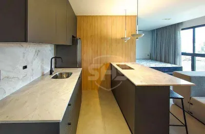 Apartamento com 1 dormitório para alugar, 32 m² por r$ 2.556,00/mês - itoupava seca - blumenau/sc