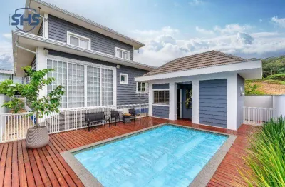 Casa com 3 dormitórios à venda, 419 m² por r$ 2.900.000,00 - ponta aguda - blumenau/sc