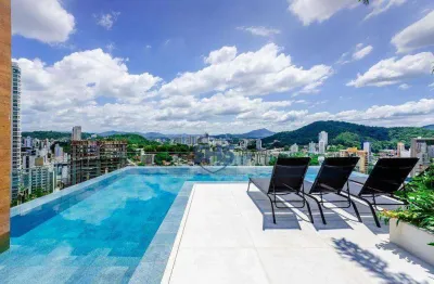 Apartamento com 1 dormitório para alugar, 35 m² por r$ 3.030,00/mês - victor konder - blumenau/sc