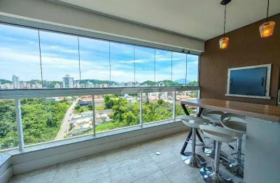 Apartamento com 2 dormitórios para alugar, 86 m² por r$ 5.540,00/mês - vila nova - blumenau/sc