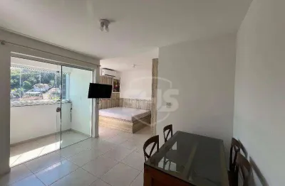 Apartamento com 1 dormitório para alugar, 40 m² por r$ 1.950,01/mês - itoupava seca - blumenau/sc