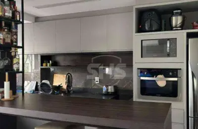 Apartamento com 1 dormitório para alugar, 45 m² por r$ 3.460,00/mês - itoupava seca - blumenau/sc