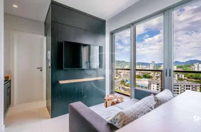 Apartamento com 1 dormitório à venda, 35 m² por r$ 450.000,00 - victor konder - blumenau/sc