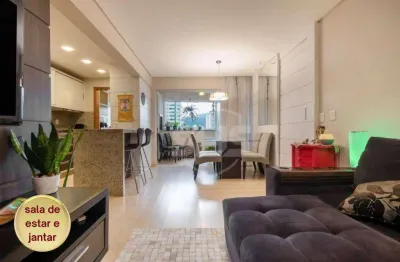 Apartamento com 2 dormitórios para alugar, 77 m² por r$ 4.494,50/mês - vila nova - blumenau/sc