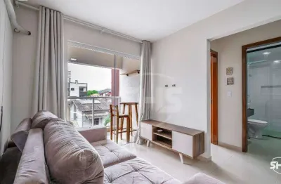 Apartamento com 2 dormitórios para alugar, 55 m² por r$ 2.100,01/mês - salto weissbach - blumenau/sc