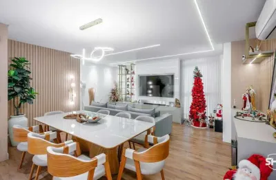 Apartamento com 3 dormitórios à venda, 150 m² por r$ 2.300.000,00 - vila nova - blumenau/sc