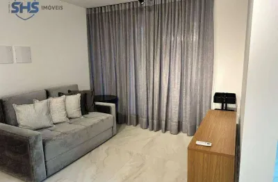 Apartamento com 1 dormitório para alugar, 54 m² por r$ 2.940,00/mês - velha - blumenau/sc