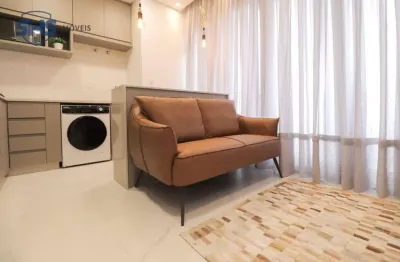 Apartamento com 1 dormitório para alugar, 35 m² por r$ 3.105,83/mês - victor konder - blumenau/sc