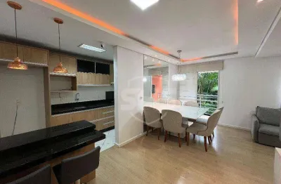 Apartamento com 2 dormitórios para alugar, 74 m² por r$ 3.020,00/mês - água verde - blumenau/sc