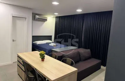 Apartamento com 1 dormitório para alugar, 33 m² por r$ 2.680,00/mês - itoupava seca - blumenau/sc
