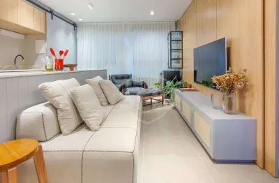 Apartamento com 1 dormitório para alugar, 40 m² por r$ 3.690,00/mês - itoupava seca - blumenau/sc