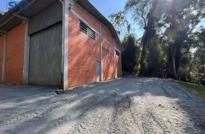 Galpão para alugar, 300 m² por r$ 7.700,00/mês - passo manso - blumenau/sc