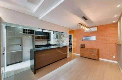 Apartamento com 3 dormitórios para alugar, 117 m² por r$ 5.800,00/mês - escola agrícola - blumenau/sc