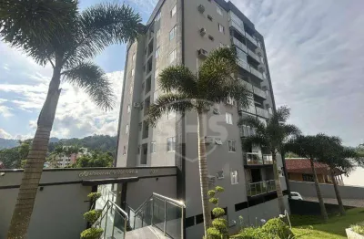 Apartamento com 3 dormitórios para alugar, 76 m² por R$ 2.378,86/mês - Fortaleza - Blumenau/SC