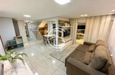 Cobertura a venda de 4 quartos e 3 suítes em jardim camburi