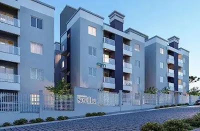 Apartamento 2 dormitórios, 54,94 m², santo antônio - chapecó