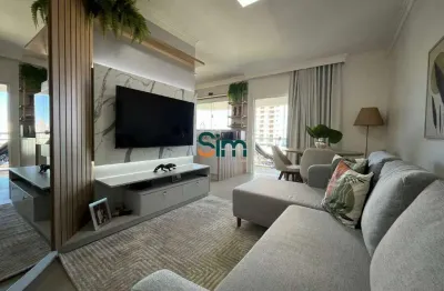 Apartamento 2 dormitórios mobiliado no centro de chapecó – 70 m², 1 vaga