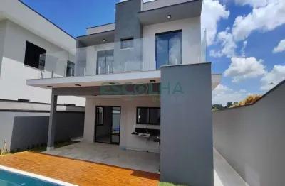 Casa nova no condomínio bella vittá - com 3 dormitórios e suíte.
