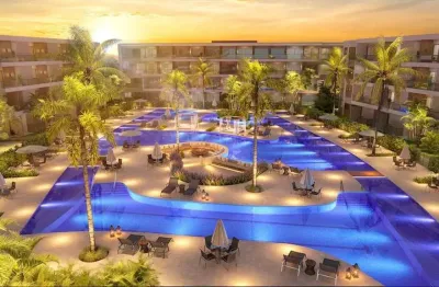 Flat com 1 quarto à venda na Estrada Praia De Muro Alto, Centro, Ipojuca