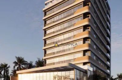 Apartamento com 3 dormitórios à venda, 111 m² por r$ 1.531.000,00 - gravatá - navegantes/sc