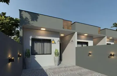 Casa com 2 dormitórios à venda, 54 m² por r$ 409.000,00 - gravatá - navegantes/sc
