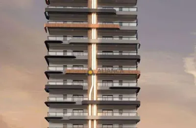 Apartamento com 2 dormitórios à venda, 63 m² por r$ 698.000,00 - meia praia - navegantes/sc