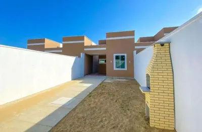 Casa com 2 dormitórios à venda, 86 m² por r$ 240.000,00 - lt parque veraneio - aquiraz/ce