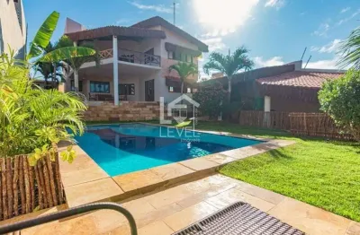 Casa com 6 dormitórios à venda, 236 m² por r$ 2.000.000,00 - porto das dunas - aquiraz/ce