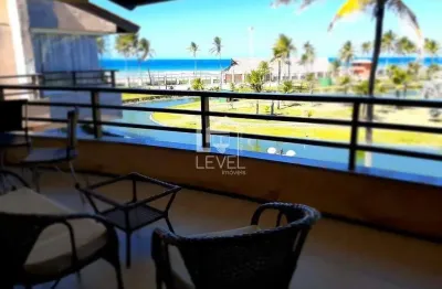 Apartamento com 3 dormitórios à venda, 100 m² - porto das dunas - aquiraz/ce