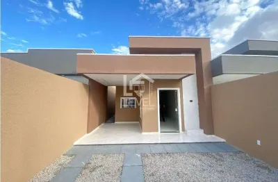 Casa com 2 dormitórios à venda, 80 m² por r$ 240.000,00 - planalto do sol - aquiraz/ce