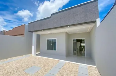 Casa com 3 dormitórios à venda, 90 m² por r$ 300.000,00 - lt parque veraneio - aquiraz/ce