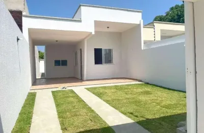 Casa com 3 dormitórios à venda, 100 m² por r$ 295.000,00 - loteamento recreio dos bandeirantes - aquiraz/ce