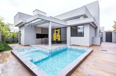 Casa em condomínio para venda em uberlândia, condomínio jardins gênova, 3 dormitórios, 3 suítes, 2 banheiros, 4 vagas