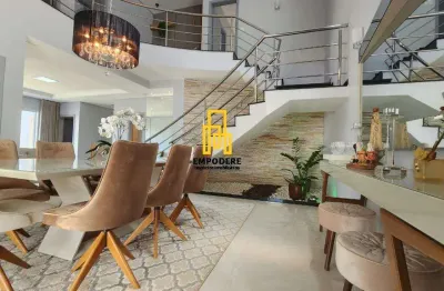 Casa para venda em uberlândia, jardim karaiba, 4 dormitórios, 4 suítes, 6 banheiros, 5 vagas