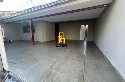 Casa para venda em uberlândia, alto umuarama, 3 dormitórios, 1 suíte, 2 banheiros, 2 vagas