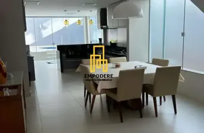 Casa em condomínio para venda em uberlândia, condomínio gávea paradiso, 5 dormitórios, 5 suítes, 6 banheiros, 2 vagas