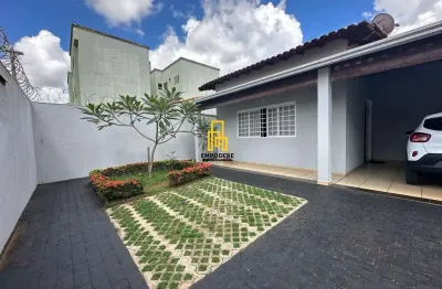Casa para venda em uberlândia, santa mônica, 3 dormitórios, 1 suíte, 3 banheiros, 2 vagas