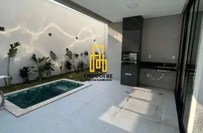 Casa para venda em uberlândia, condomínio terras alpha, 3 dormitórios, 1 suíte, 3 banheiros, 3 vagas