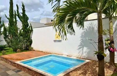 Casa em condomínio para venda em uberlândia, condomínio jardins gênova, 3 dormitórios, 3 suítes, 1 banheiro, 4 vagas