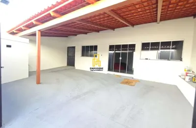 Casa para venda em uberlândia, laranjeiras, 2 dormitórios, 1 banheiro, 3 vagas