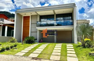 Casa com 4 dormitórios à venda, 200 m² por r$ 1.450.000,00 - vargem grande - teresópolis/rj