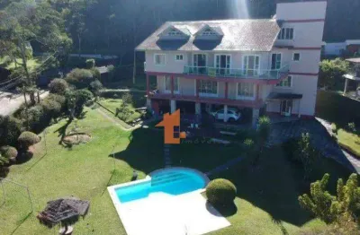 Casa com 9 quartos à venda por r$ 1.980.000 - carlos guinle - teresópolis/rj