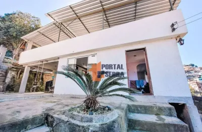 Casa com 3 quartos à venda, 77 m² por r$ 380.000 - barra do imbuí - teresópolis/rj