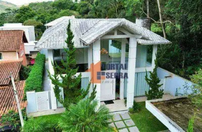 Casa com 4 quartos à venda, 158 m² por r$ 1.190.000 - cascata do imbuí - teresópolis/rj