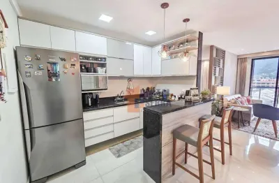 Apartamento com 1 quarto à venda, 49 m² por r$ 495.000 - alto - teresópolis/rj