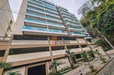 Apartamento com 1 suíte à venda, 60 m² por r$ 360.000 - várzea - teresópolis/rj