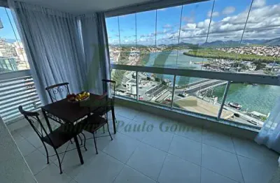 Apartamento padrão - apartamento de 2 quartos com lazer completo e vista no centro - guarapari - es
