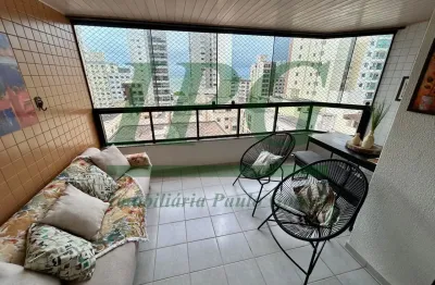 Apartamento padrão - apto. 3 quartos com dce e vista mar, na praia do morro, em guarapari - es